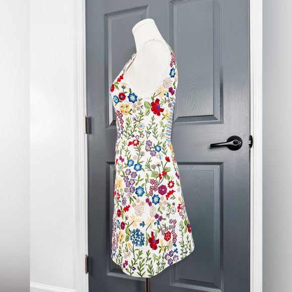 Alice + Olivia Lindsey Embroidered Minidress - Picture 5 of 8